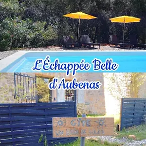 Le Brin De Soleil - L'echappee Belle D'aubenas Logement 1 Sur 2 Appartement Aubenas